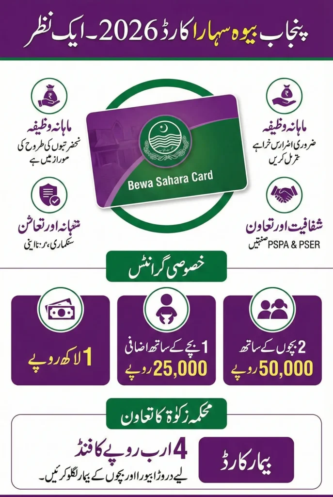 Comprehensive guide to Widow Support Card Punjab