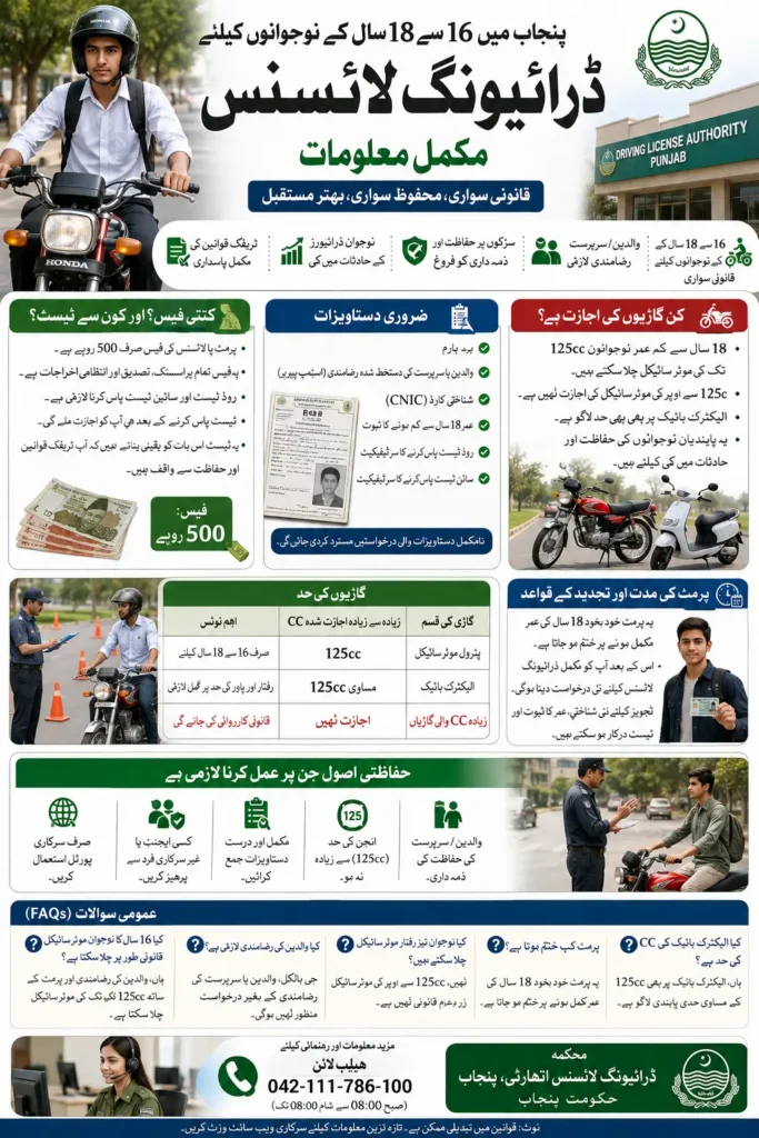Driving License for Teenagers     

Infography