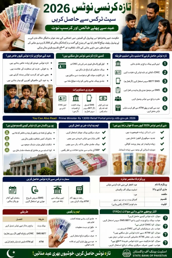 Fresh Currency Notes 2026
Infography