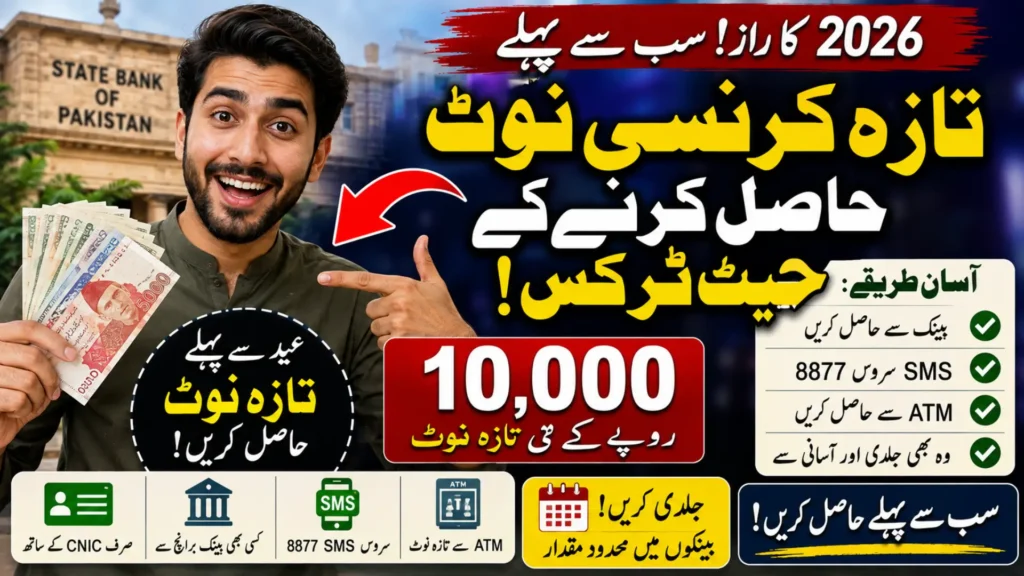 Fresh Currency Notes 2026 Secret Tricks to Get Crisp Eid Notes Before Everyone Else