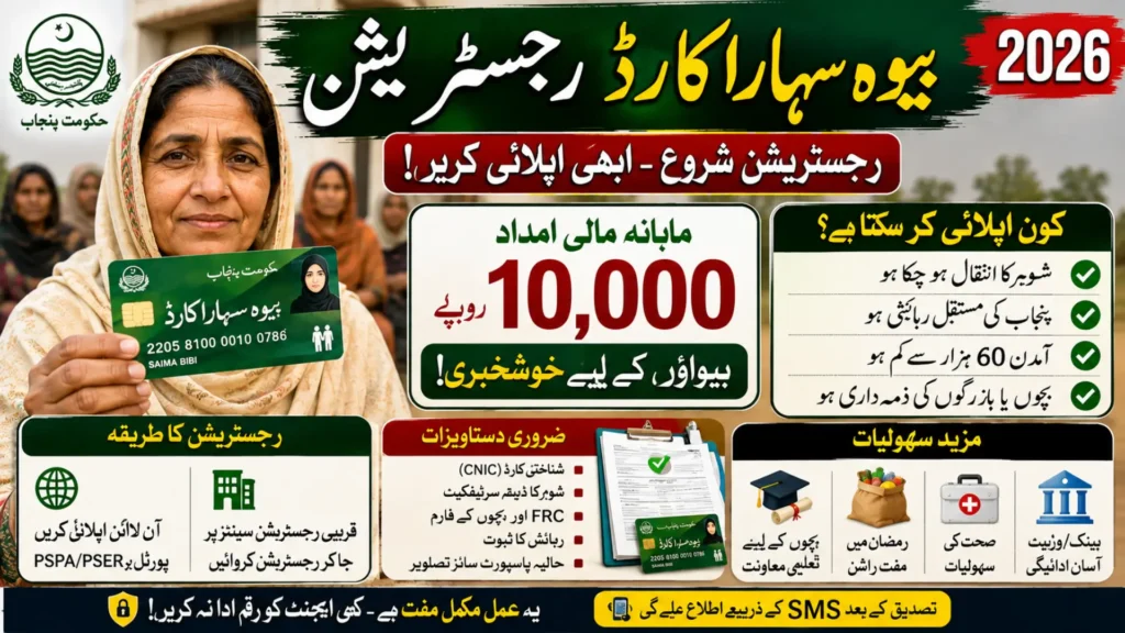 How to Get Financial Freedom: Bewa Sahara Card Registration 2026 Complete Guide for Widows in Punjab